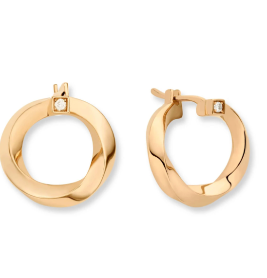 GOLD THREAD EARRINGS - Millo Jewelry