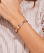 Load image into Gallery viewer, BABY BLUE MOOD BANGLE - Millo Jewelry
