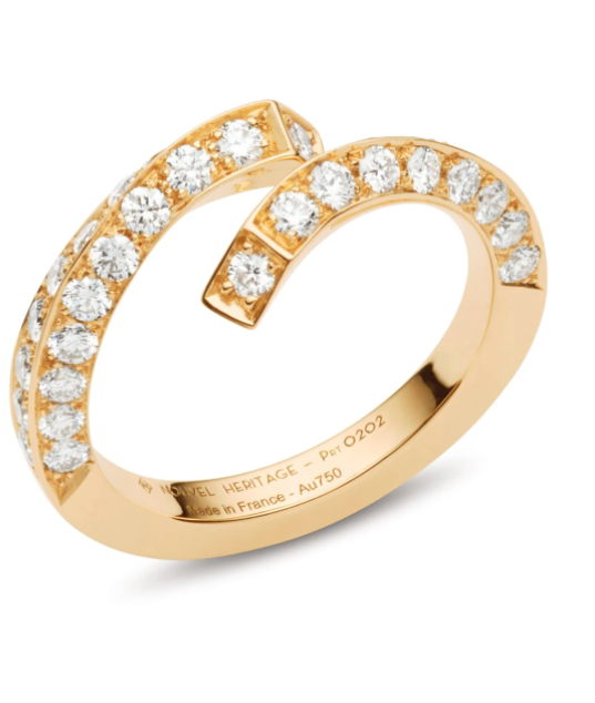 DIAMOND THREAD RING - Millo Jewelry