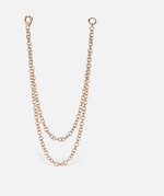 Load image into Gallery viewer, Long Double Chain Connecting Charm - Millo Jewelry
