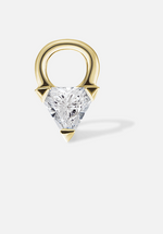 Load image into Gallery viewer, Diamond Triangle Charm - Millo Jewelry
