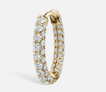 Load image into Gallery viewer, 9.5mm Diamond Five Row Pavé Ring (Bottom Hinge) - Millo Jewelry