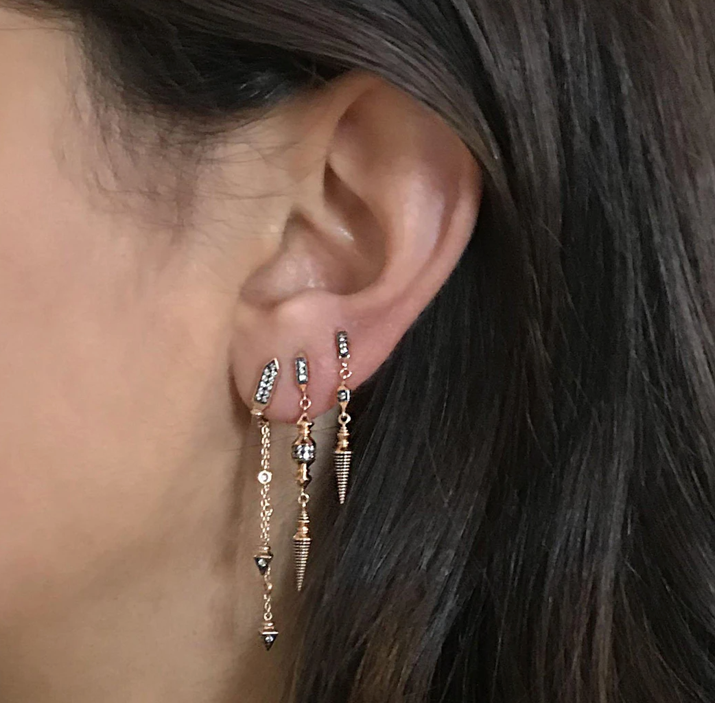DANGLING CONE EARRING - Millo Jewelry