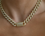 Load image into Gallery viewer, PAVE CUBAN LINK NECKLACE - Millo Jewelry
