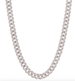 Load image into Gallery viewer, PAVE CUBAN LINK NECKLACE - Millo Jewelry