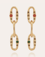 Load image into Gallery viewer, Gabriel Link Earrings Gold - Millo Jewelry