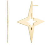 Load image into Gallery viewer, Large Cutout Star Earrings - Millo Jewelry