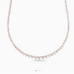 Load image into Gallery viewer, 6.50ct Graduated Tennis Necklace - Millo Jewelry