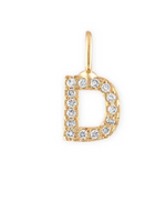 Load image into Gallery viewer, Crystal Letter Charm - Millo Jewelry