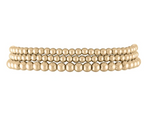 Load image into Gallery viewer, Three Gold Ball Bracelet - Millo Jewelry