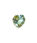 Load image into Gallery viewer, Heart Ring in Green Amethyst - Millo Jewelry
