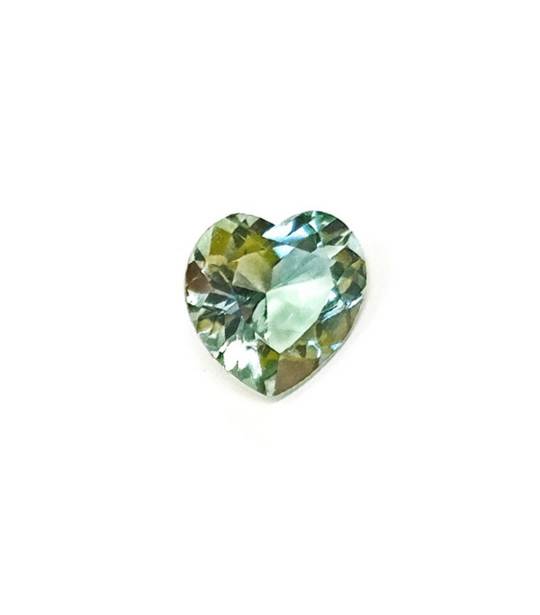 Heart Ring in Green Amethyst - Millo Jewelry