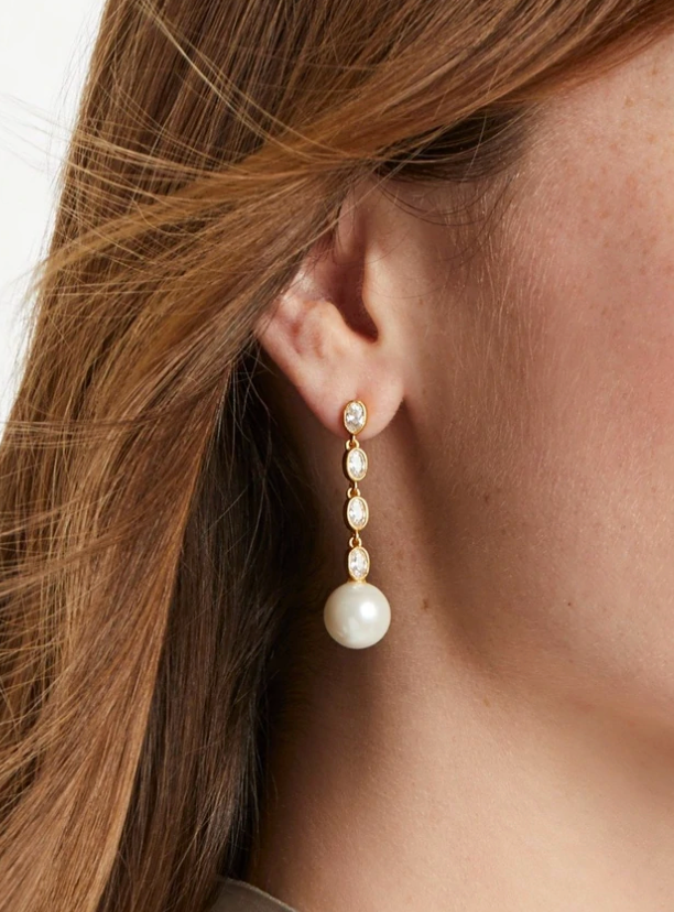Charlotte Pearl Statement Earring - Millo Jewelry