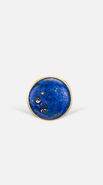 Load image into Gallery viewer, 3mm Lapis Threaded Stud Earring - Millo Jewelry