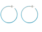 Load image into Gallery viewer, The Large Enamel Hoop Earrings - Millo Jewelry