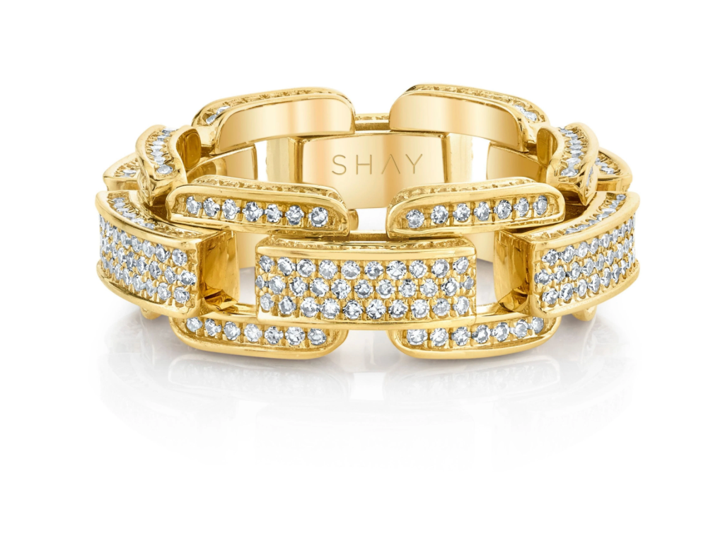 Diamond Pave Deco Ring - Millo Jewelry