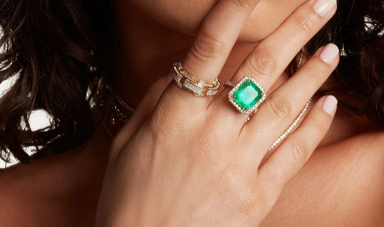 Diamond Pave Deco Ring - Millo Jewelry