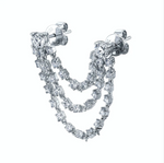 Load image into Gallery viewer, BIANCA DIAMOND LOOP EARRING - Millo Jewelry