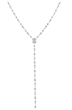 Load image into Gallery viewer, MIXED DIAMOND Y NECKLACE - Millo Jewelry