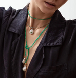 Load image into Gallery viewer, Green Onyx Classic Gemstone Lariat - Millo Jewelry