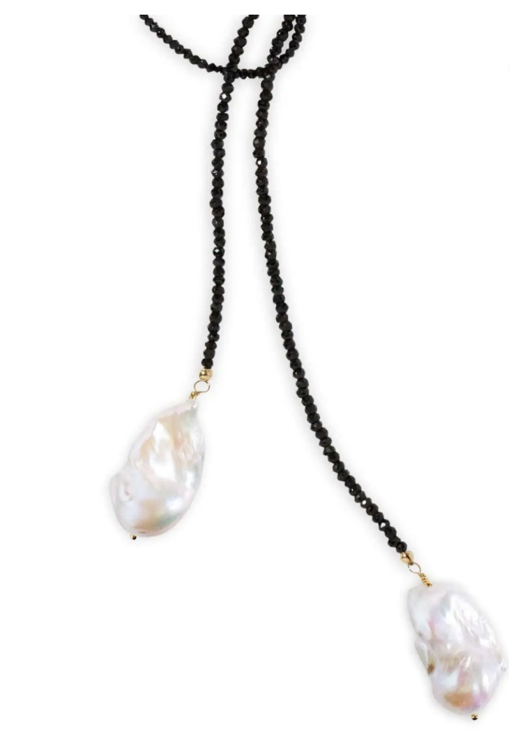 Spinel Classic Gemstone Lariat - Millo Jewelry