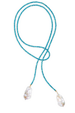 Load image into Gallery viewer, Turquoise Classic Gemstone Lariat - Millo Jewelry