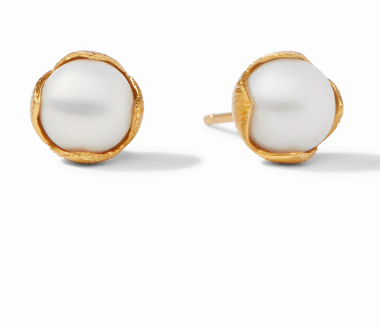 Penelope Pearl Stud Earrings - Millo Jewelry