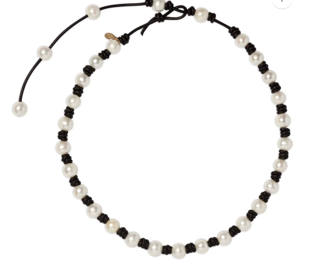 knotted pearl necklace
