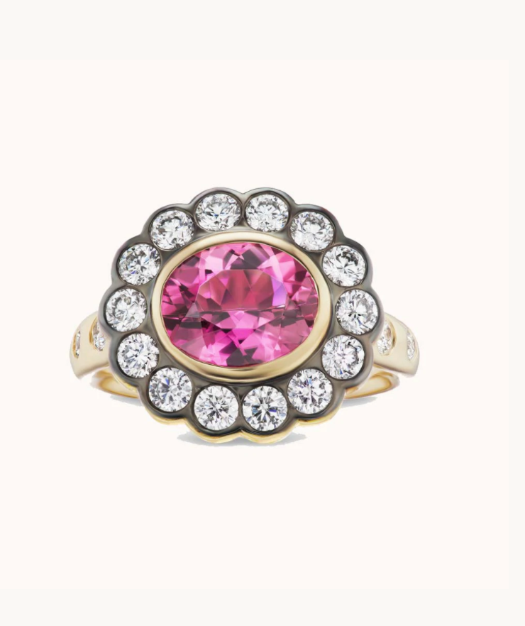 Alexandra Ring Pink Sapphire - Millo Jewelry
