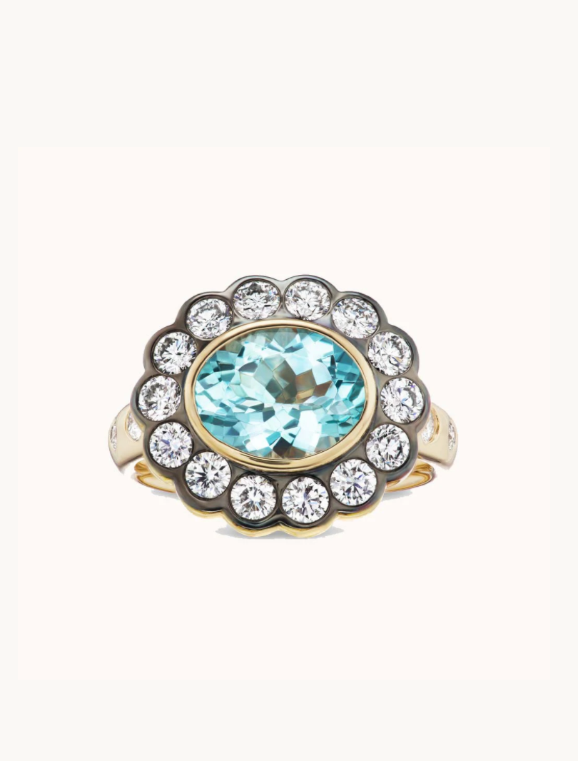 Alexandra Ring Aquamarine - Millo Jewelry