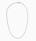 Load image into Gallery viewer, Chevron Tennis Necklace - Millo Jewelry
