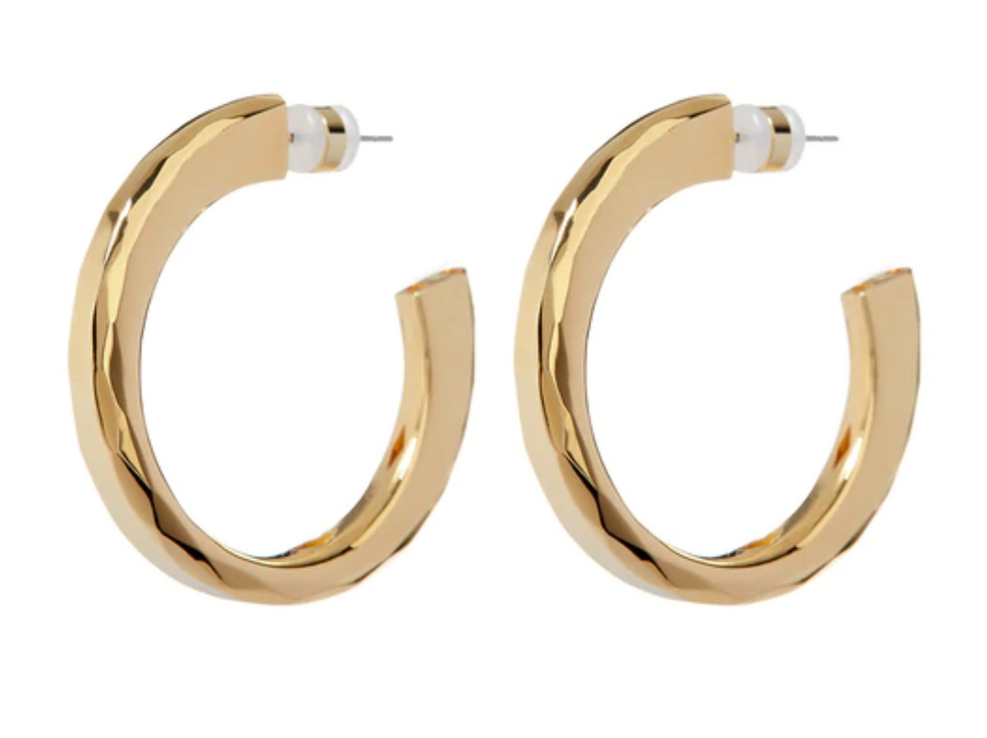 Architectural Statement Hoops - Millo Jewelry