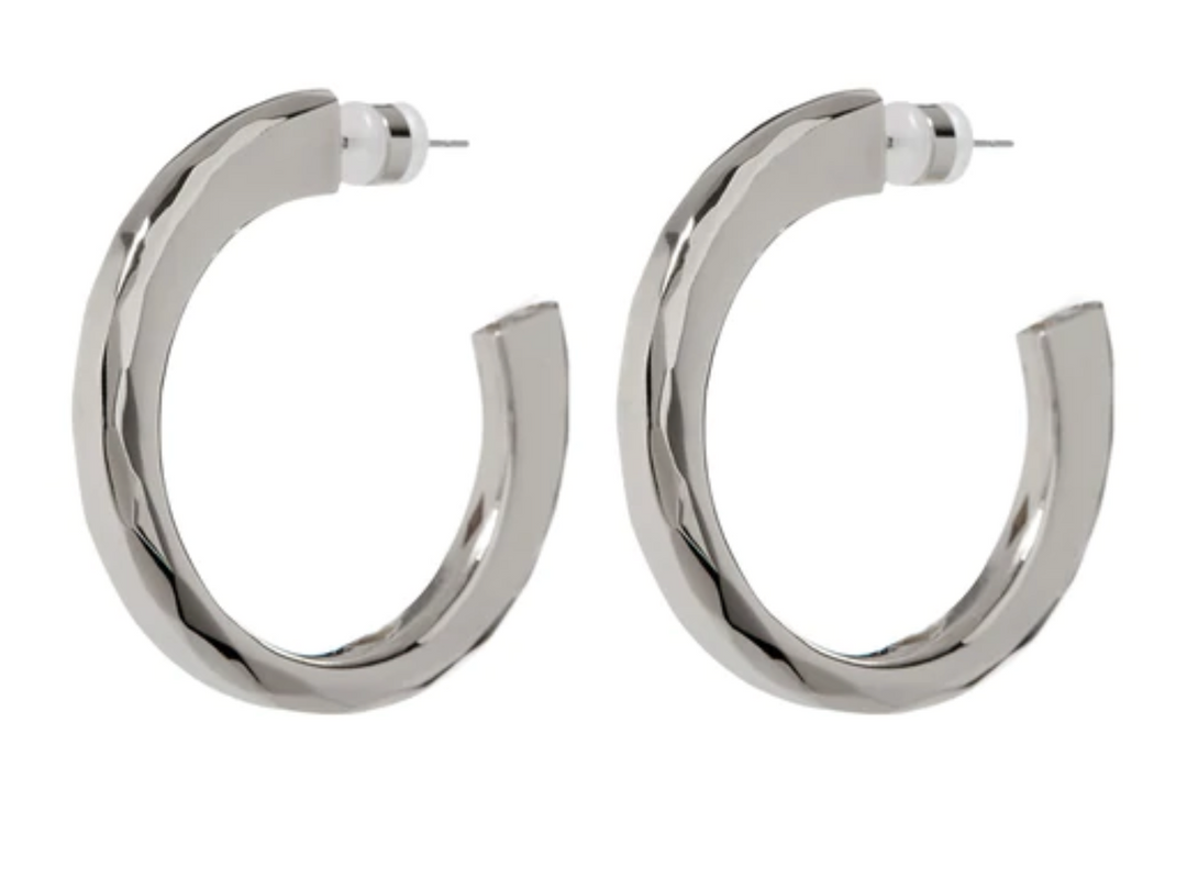 Architectural Statement Hoops - Millo Jewelry