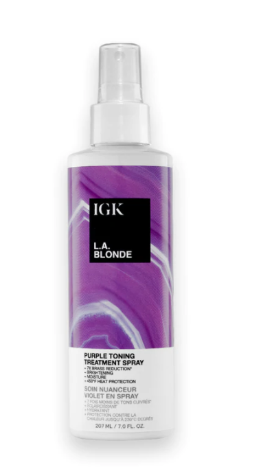 IGK L.A. Blonde Purple Toning Treatment Spray - Millo Jewelry