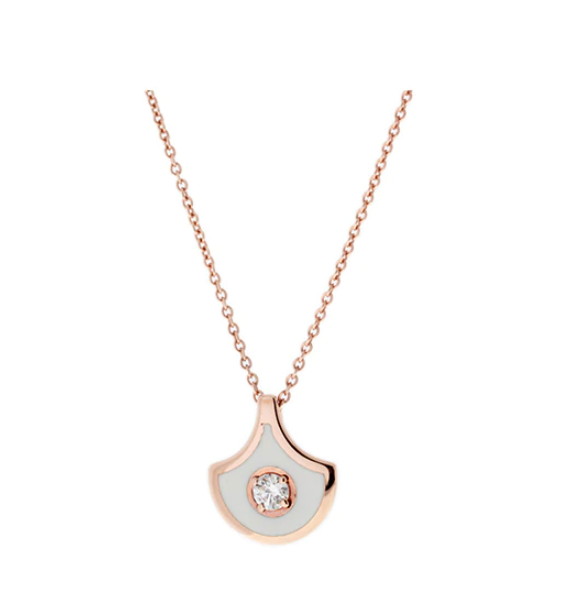 FISH FOR LOVE IVORY PENDANT DIAMOND - Millo Jewelry