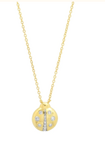 Load image into Gallery viewer, Diamond Baby Ladybug Necklace - Millo Jewelry
