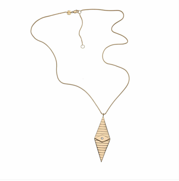 NAVA VERTICAL NECKLACE - Millo Jewelry