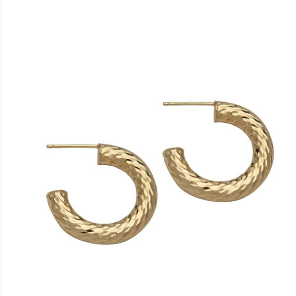 LUPE 1" HOOPS - Millo Jewelry