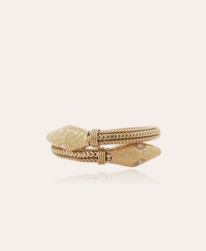 Cobra bracelet gold - Millo Jewelry