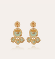 Illusion earrings gold - Millo Jewelry