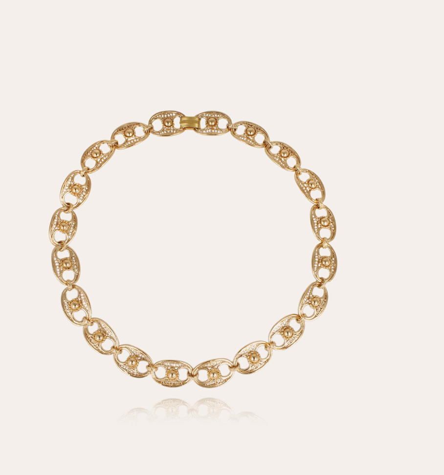 Carthage Necklace in Gold Carthage Necklace in Gold