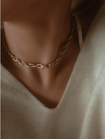 Load image into Gallery viewer, Hudson Graduated Chain Link Choker - Millo Jewelry

