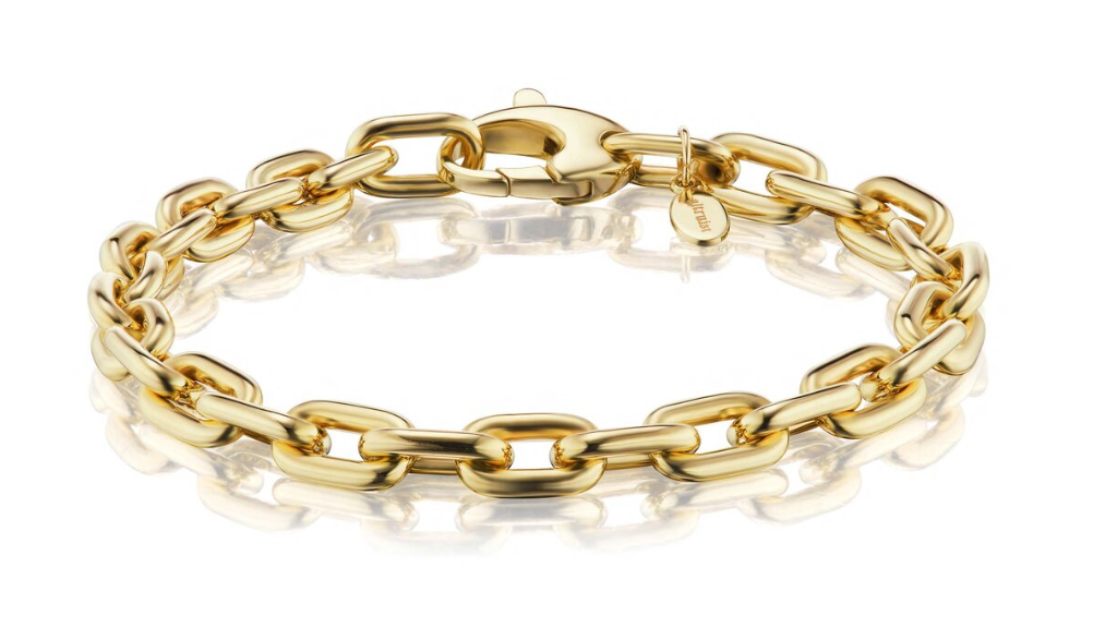 Hudson Graduated Chain Link Bracelet - Millo Jewelry