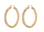 Load image into Gallery viewer, LUV AJ QUILTED AMALFI HOOPS - Millo Jewelry
