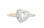 Load image into Gallery viewer, HEART FANCY DIAMOND RING - Millo Jewelry
