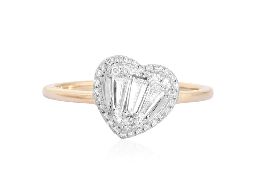 HEART FANCY DIAMOND RING - Millo Jewelry