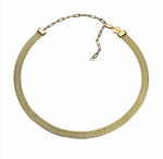 Load image into Gallery viewer, GAL 1/4&quot; MESH NECKLACE - Millo Jewelry
