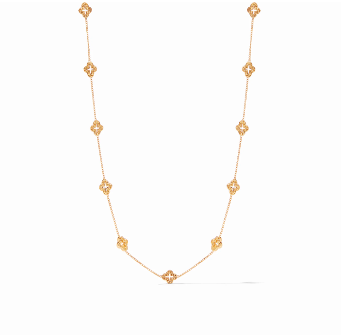 Florentine Demi Delicate Station Necklace - Millo Jewelry