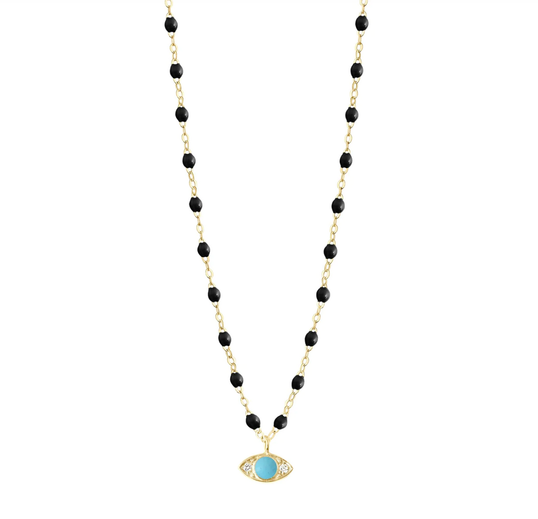 Eye Sparkle Diamond Necklace - Millo Jewelry