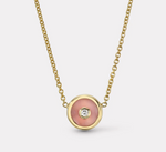 Load image into Gallery viewer, MINI COMPASS PENDANT WITH DIAMOND CENTER - Millo Jewelry
